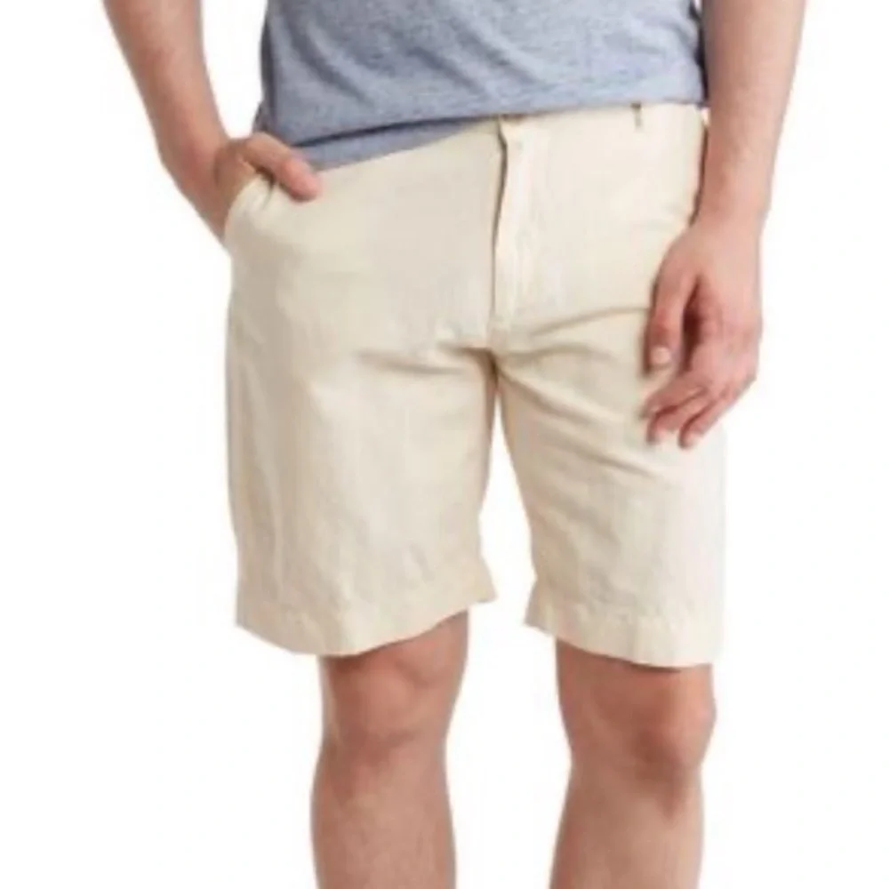 Faherty Mens Linen Blend shorts sz36 mint cond price firm!